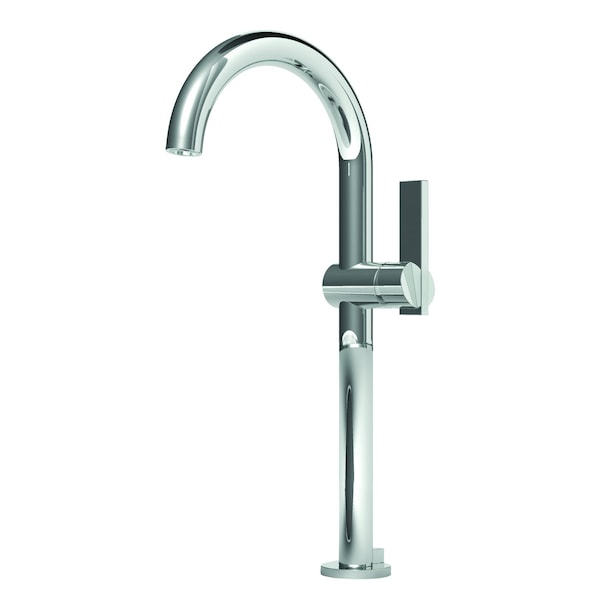 Newport Brass Single Hole Vessel Faucet in Aged Brass 2413-034 - main